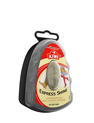 KIWI Express Shine Губка для обуви с дозатором
