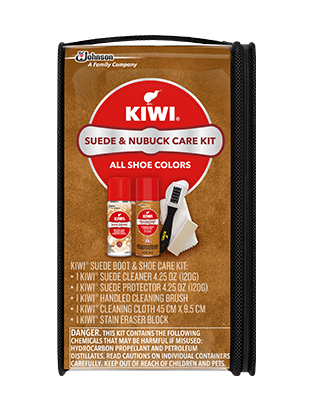 KIWI® Suede & Nubuck Boot & Shoe Care Kit