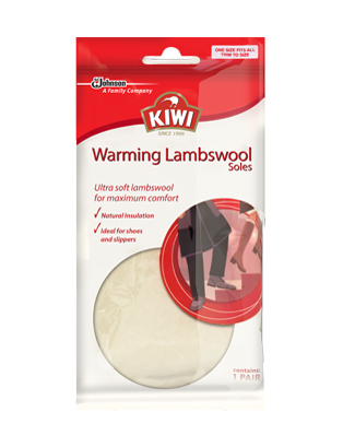 kiwi warming lambswool insoles
